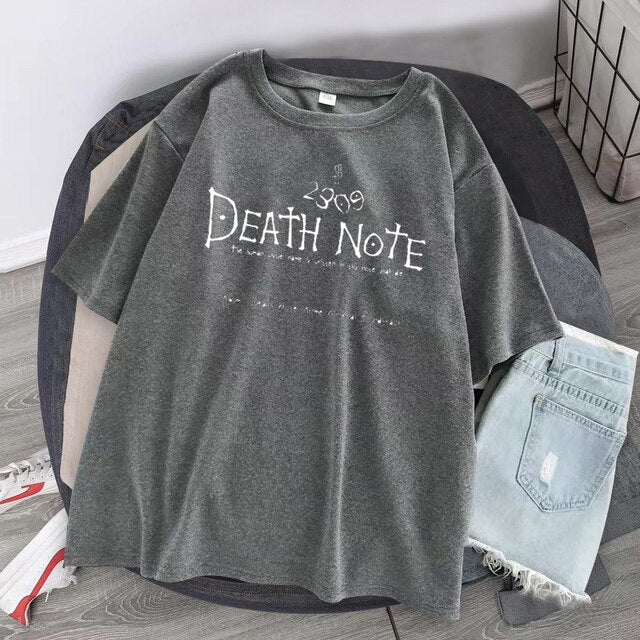 Maglietta della nota di morte