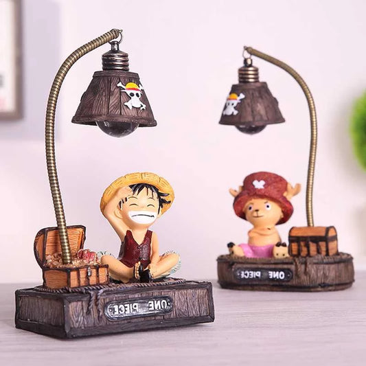 One Piece Luffy & Chopper Nachttischlampe