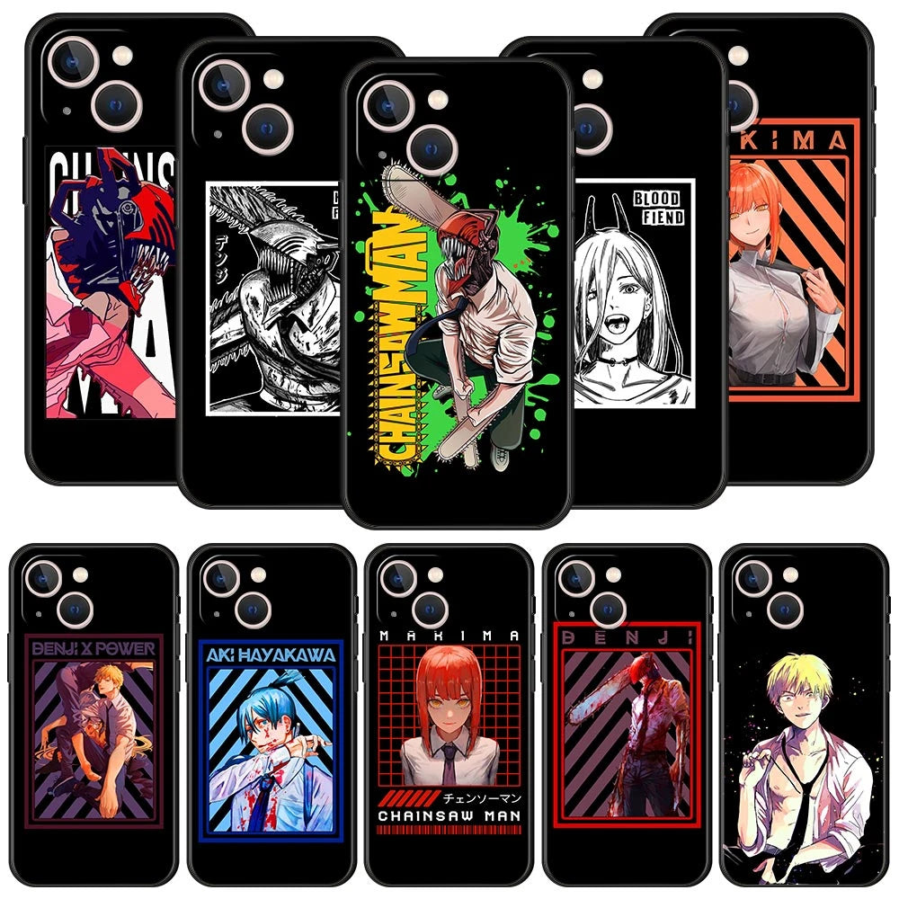 Chainsaw Man Handyhüllen für IPhones