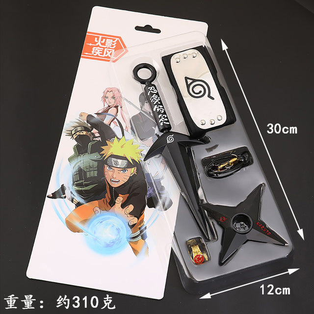 Insieme di cosplay del giocattolo di Naruto