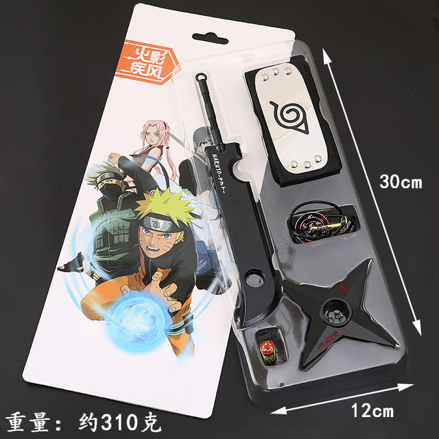 Insieme di cosplay del giocattolo di Naruto