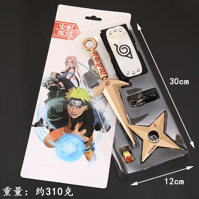 Insieme di cosplay del giocattolo di Naruto