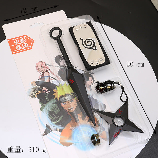 Insieme di cosplay del giocattolo di Naruto