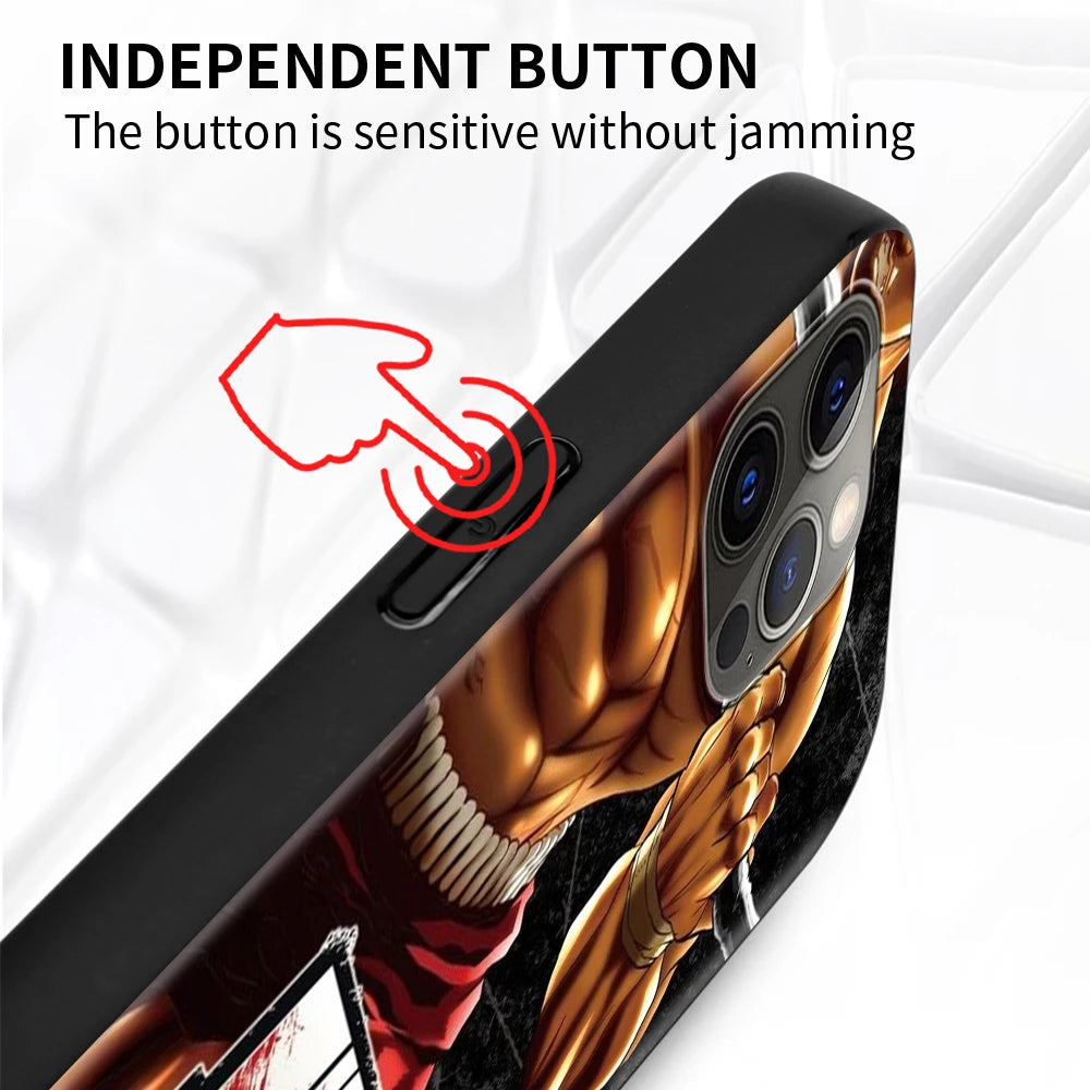 Baki phone cases for IPhones