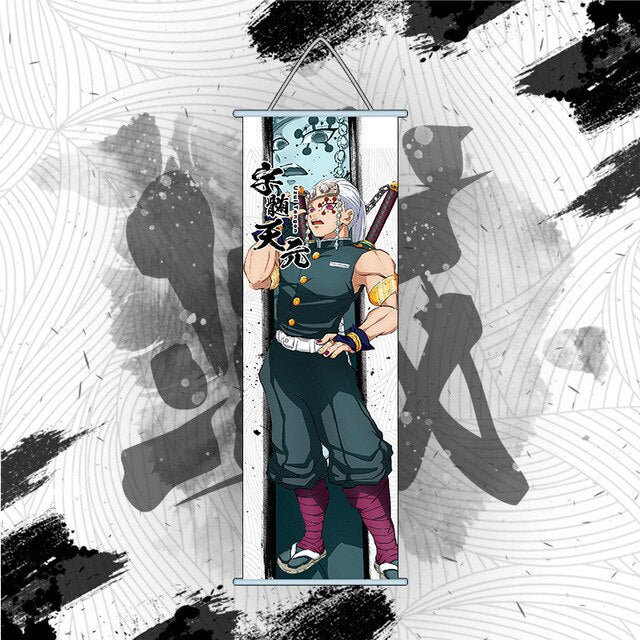 Demon Slayer Leinwand (30x70cm)