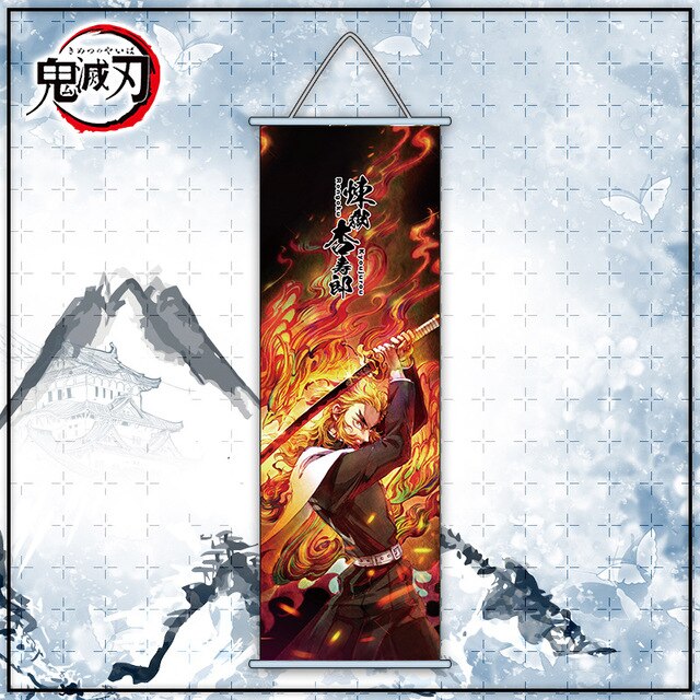 Demon Slayer Leinwand (30x70cm)