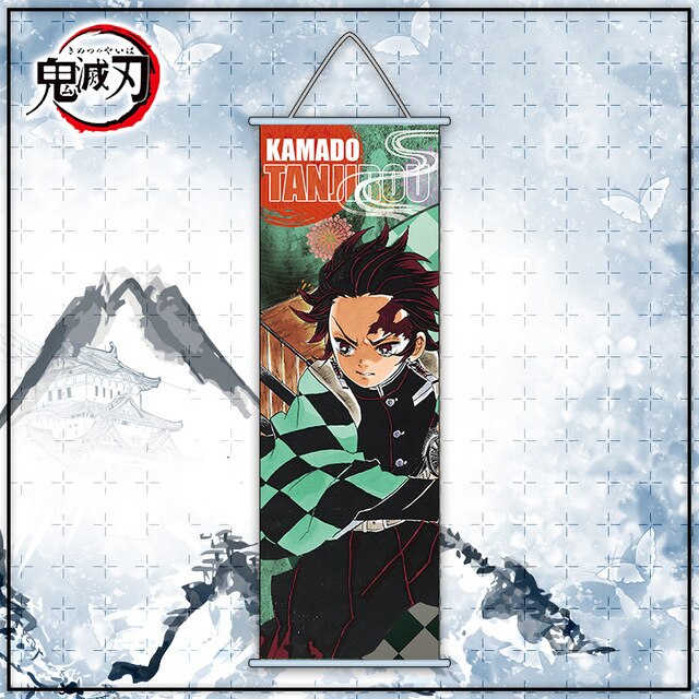 Demon Slayer Leinwand (30x70cm)