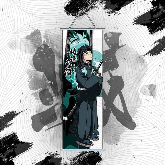 Demon Slayer Leinwand (30x70cm)