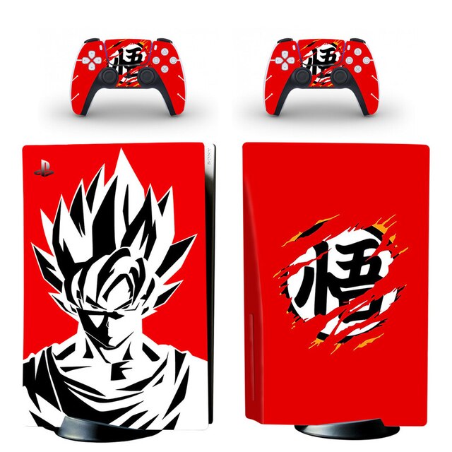 Dragon Ball PS5 Disc Edition Aufkleber, Abdeckung