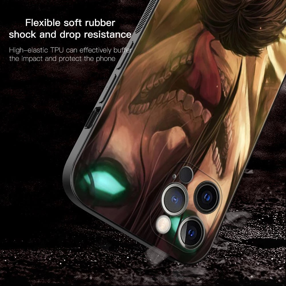 Attack on Titan custodie per iPhone