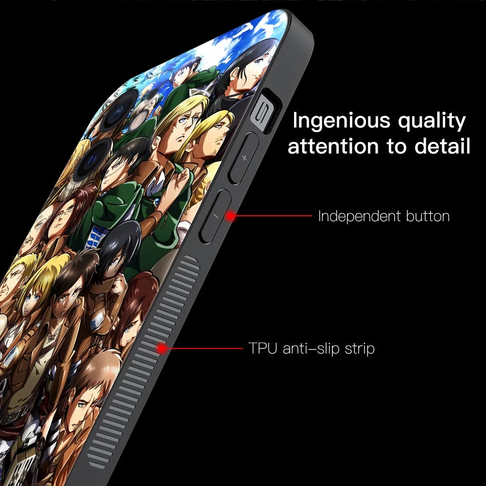 Attack on Titan custodie per iPhone