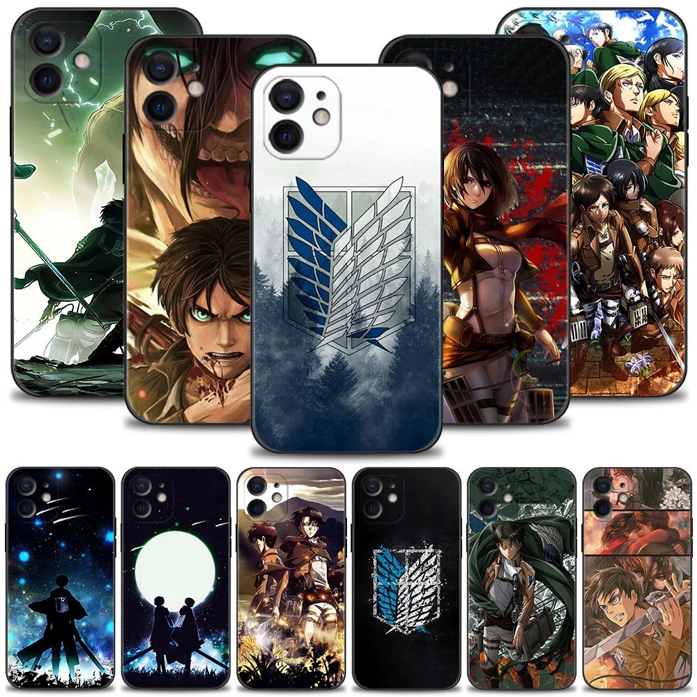 Attack on Titan custodie per iPhone