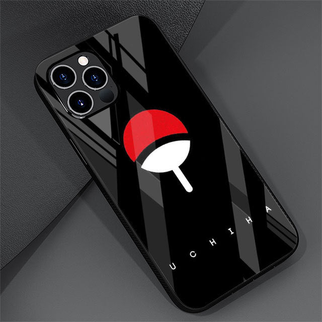 Akatsuki Handyhüllen für IPhones (Gehärtetes Glas)