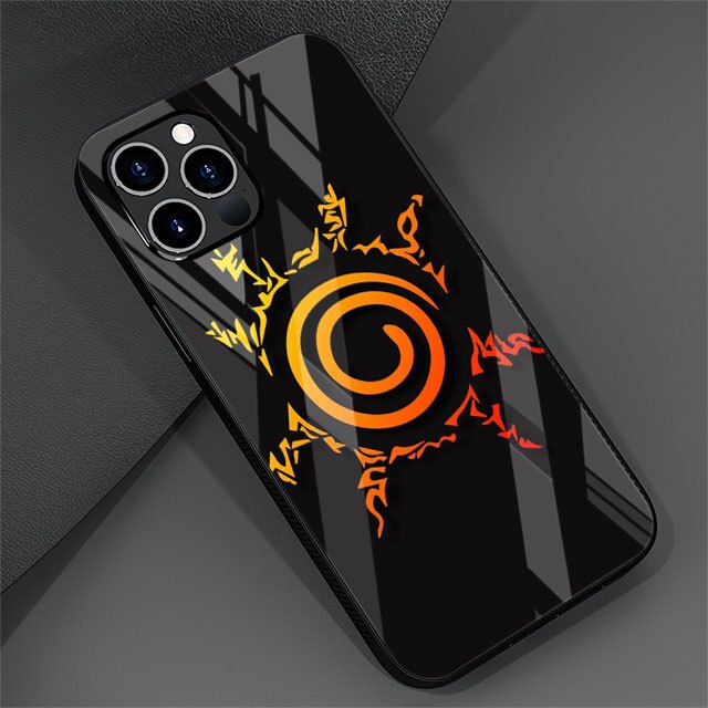 Akatsuki Handyhüllen für IPhones (Gehärtetes Glas)