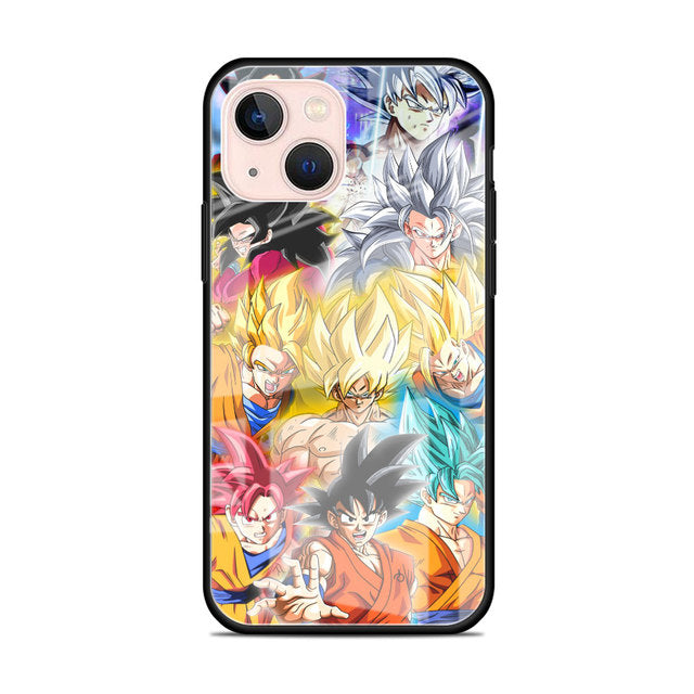 Custodie per telefoni Dragon Ball per iPhone (vetro temperato)