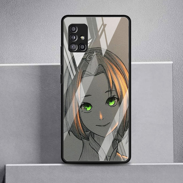Naruto Phone Cases for Samsung (Tempered Glass)
