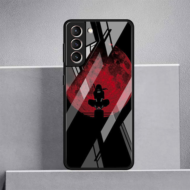 Itachi Handyhüllen für Samsung (Gehärtetes Glas)