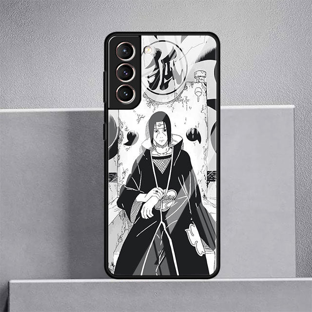 Itachi Handyhüllen für Samsung (Gehärtetes Glas)