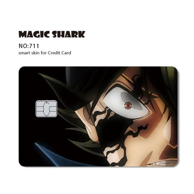 Anime Kredit/Bankkarten Aufkleber