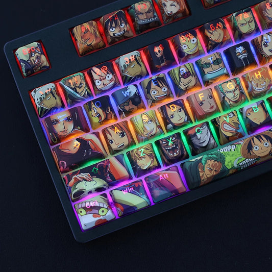 One Piece keyboard keys/caps