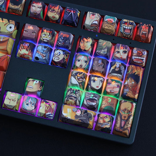 One Piece keyboard keys/caps