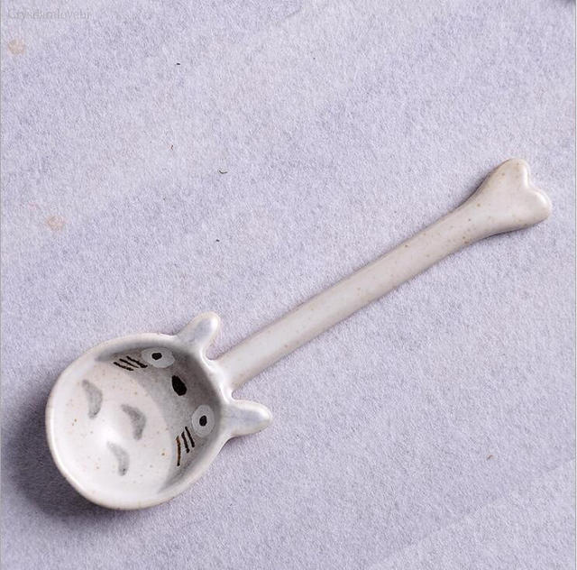 Stoviglie Totoro (ciotola/cucchiaio)