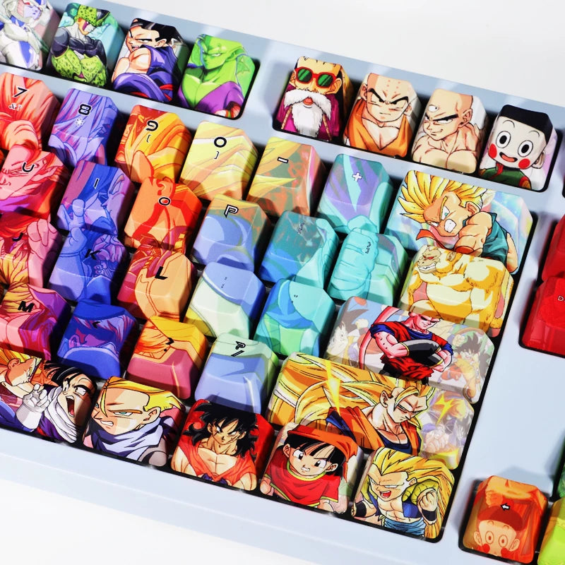 Dragon Ball keyboard keys/caps