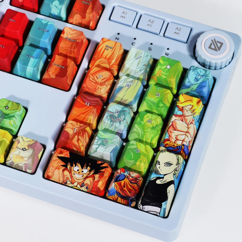 Dragon Ball keyboard keys/caps