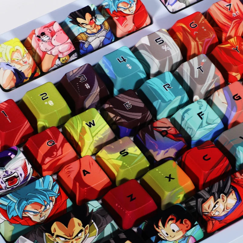 Dragon Ball keyboard keys/caps