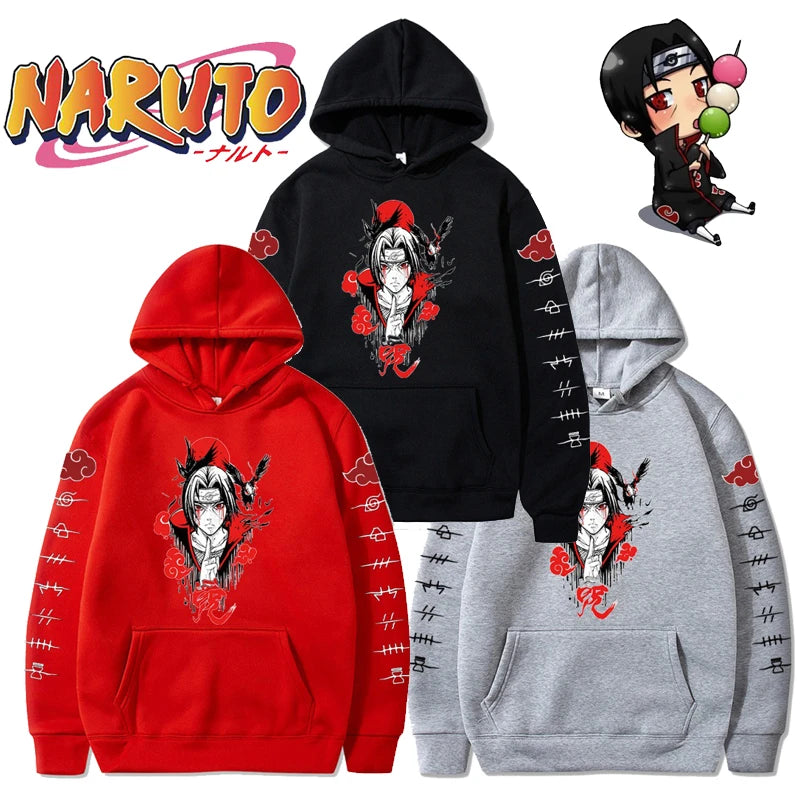 Sweatshirt Jaket Akatsuki Itachi NARUTO Itachi 09 Sweat-Shirt (XL
