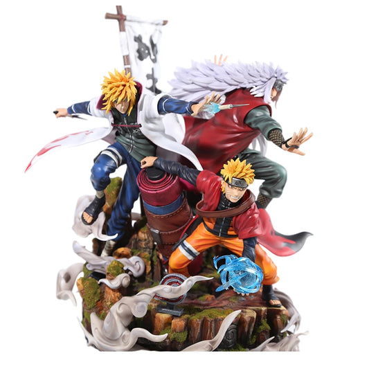 Naruto Actionfiguren (Naruto,Jiraya,Minato 41cm)