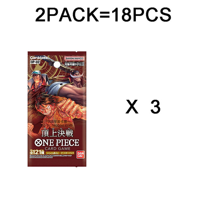 One Piece OP-01 & OP-02 Sammelkarten