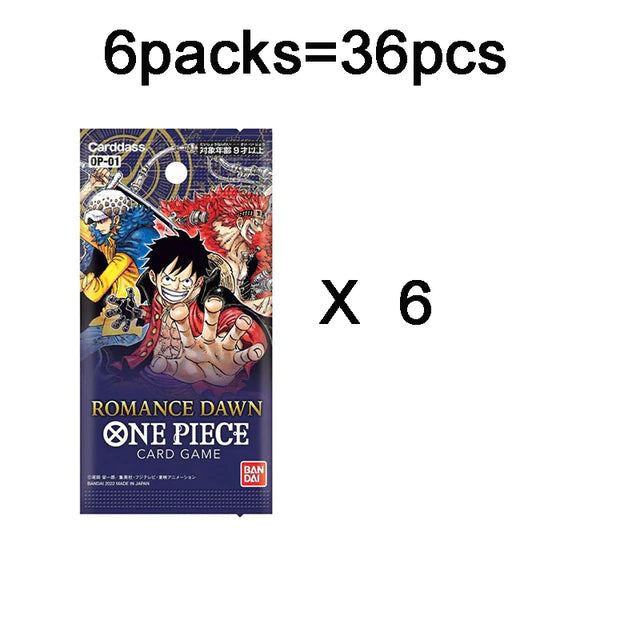 One Piece OP-01 & OP-02 Sammelkarten