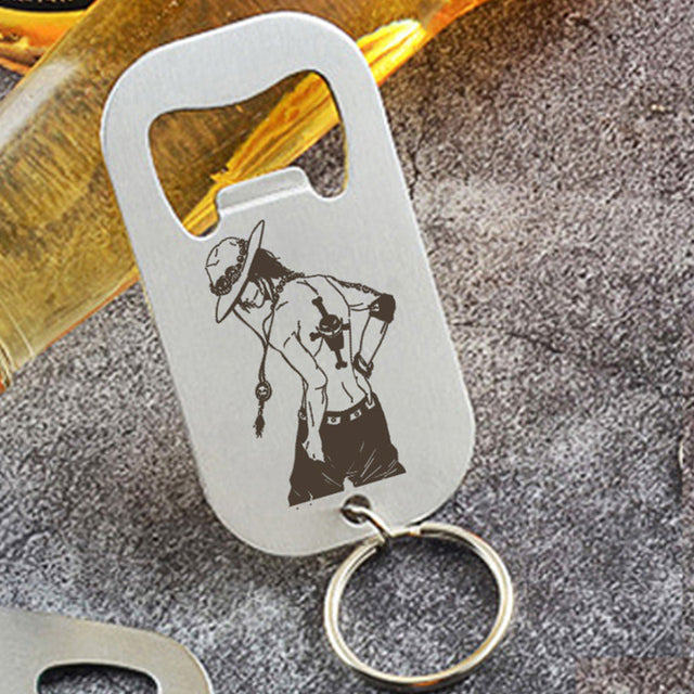 Apribottiglie monopezzo