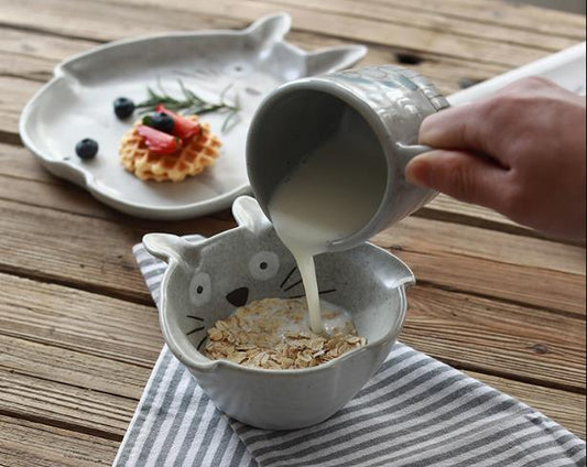Totoro tableware (bowl/spoon)
