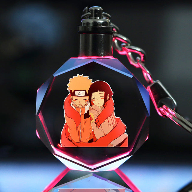 Naruto LED Schlüsselanhänger in 6 Farben