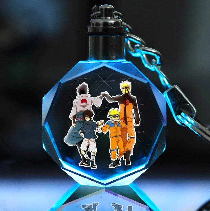 Naruto LED Schlüsselanhänger in 6 Farben