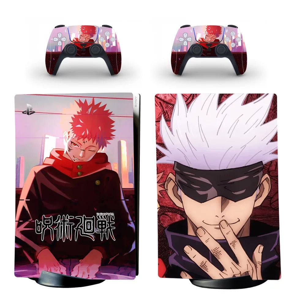 Jujutsu Kaisen PS5 Digital Edition Sticker,Cover
