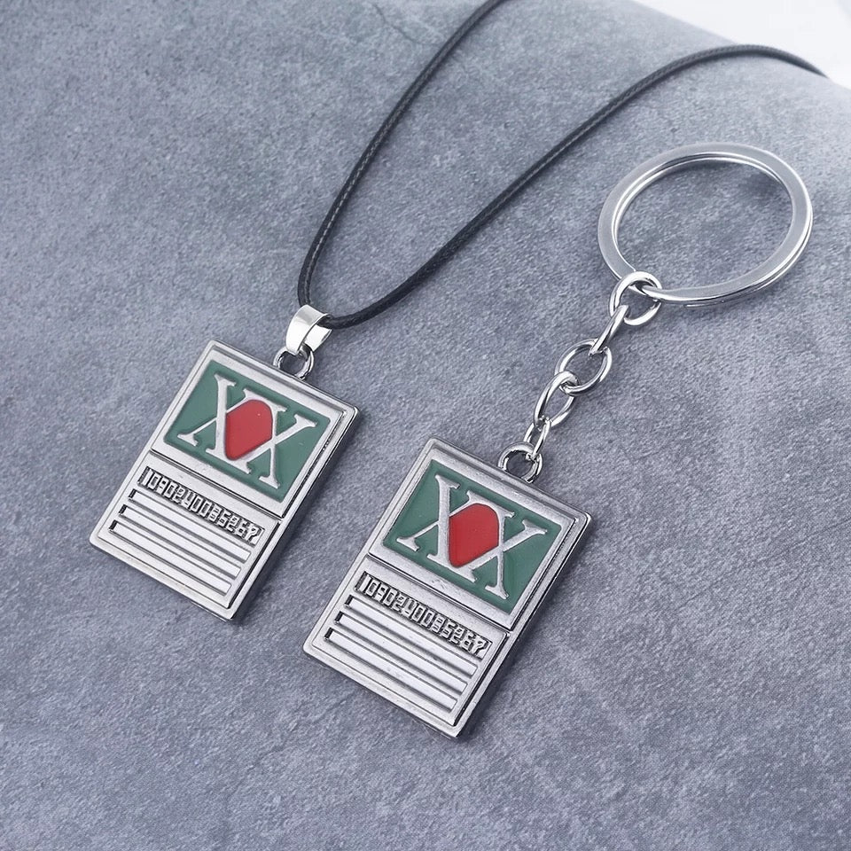 Hunter x Hunter Keychain & Necklace