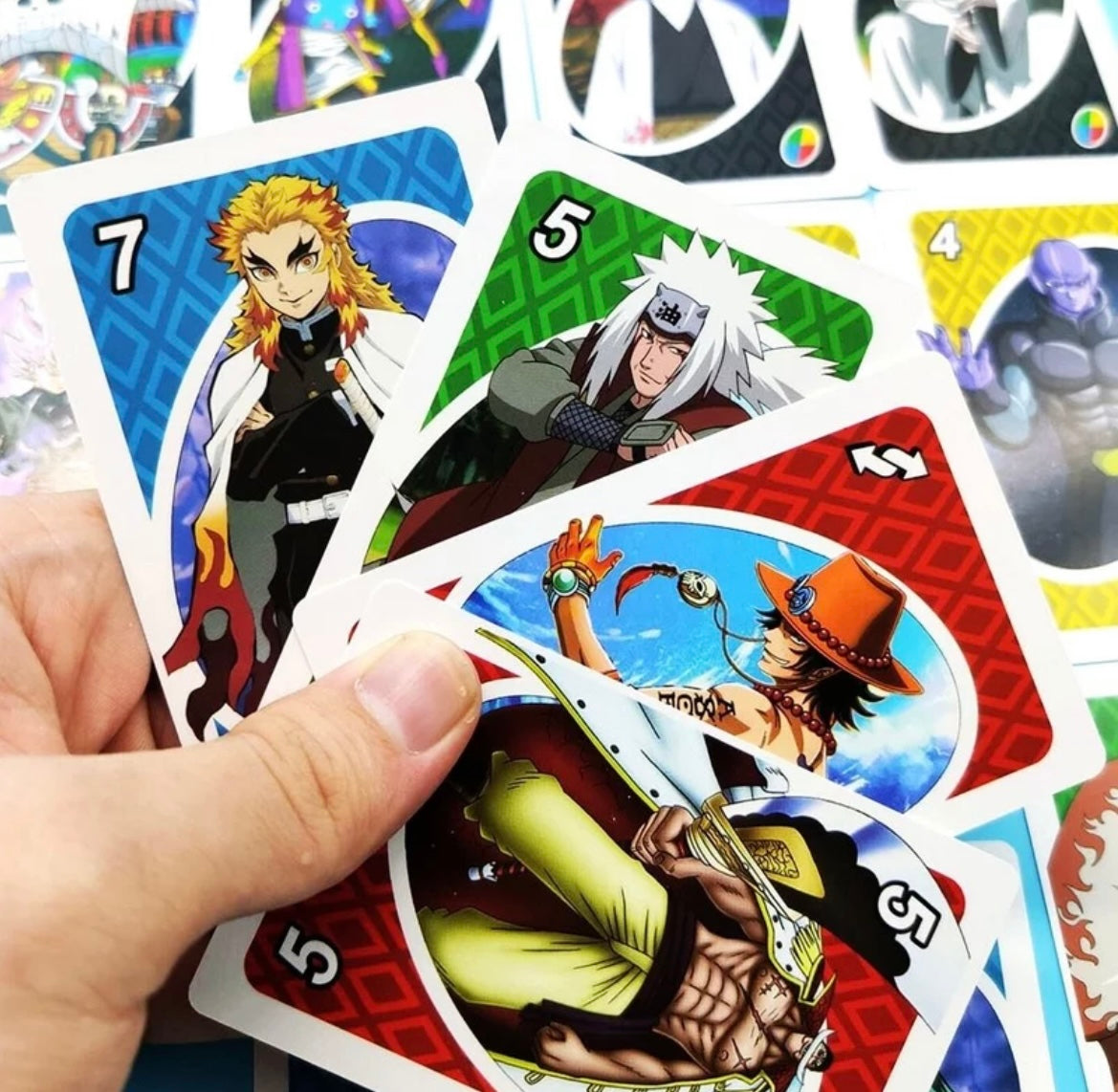 Anime Uno-Kartenspiel