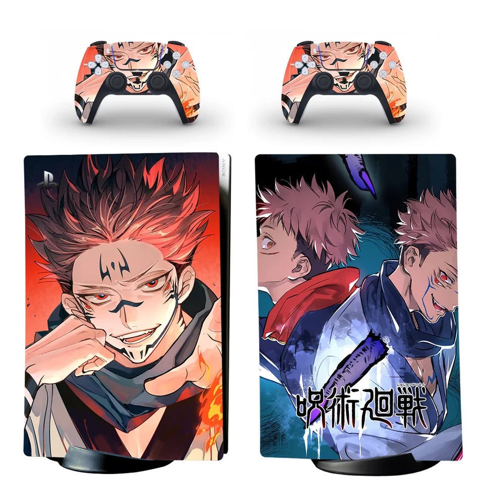 Jujutsu Kaisen PS5 Digital Edition Sticker,Cover