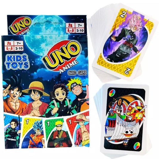 Anime Uno card game