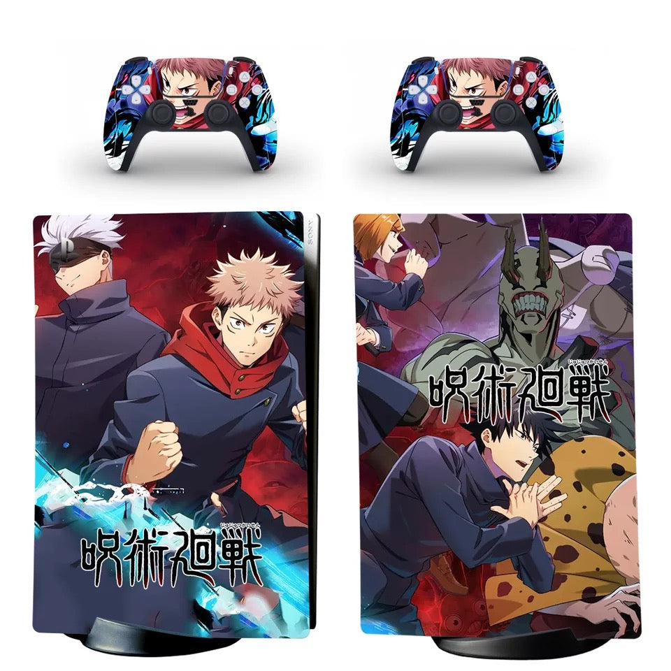 Jujutsu Kaisen PS5 Digital Edition Sticker,Cover