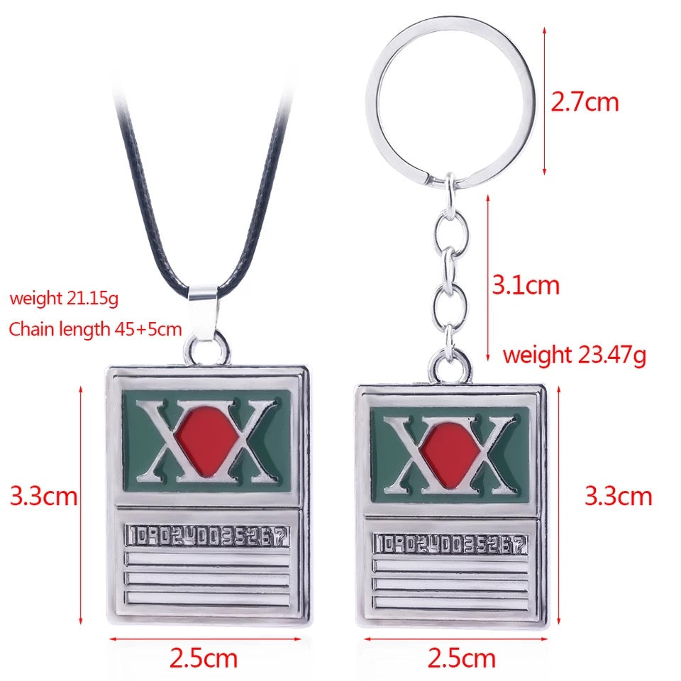 Hunter x Hunter Keychain & Necklace