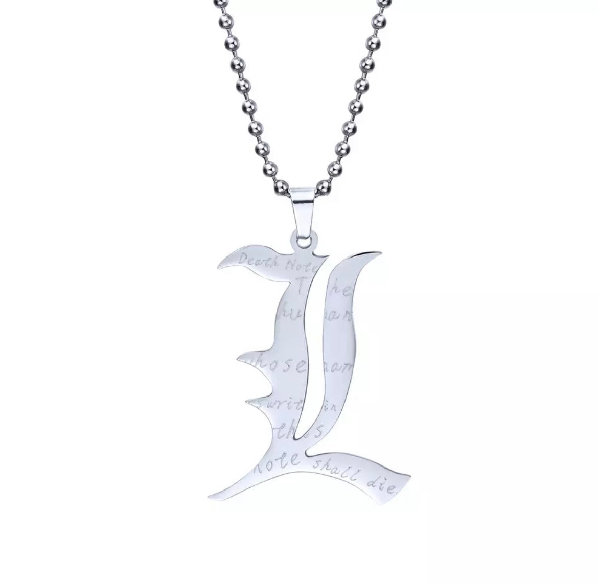 Death Note Necklace