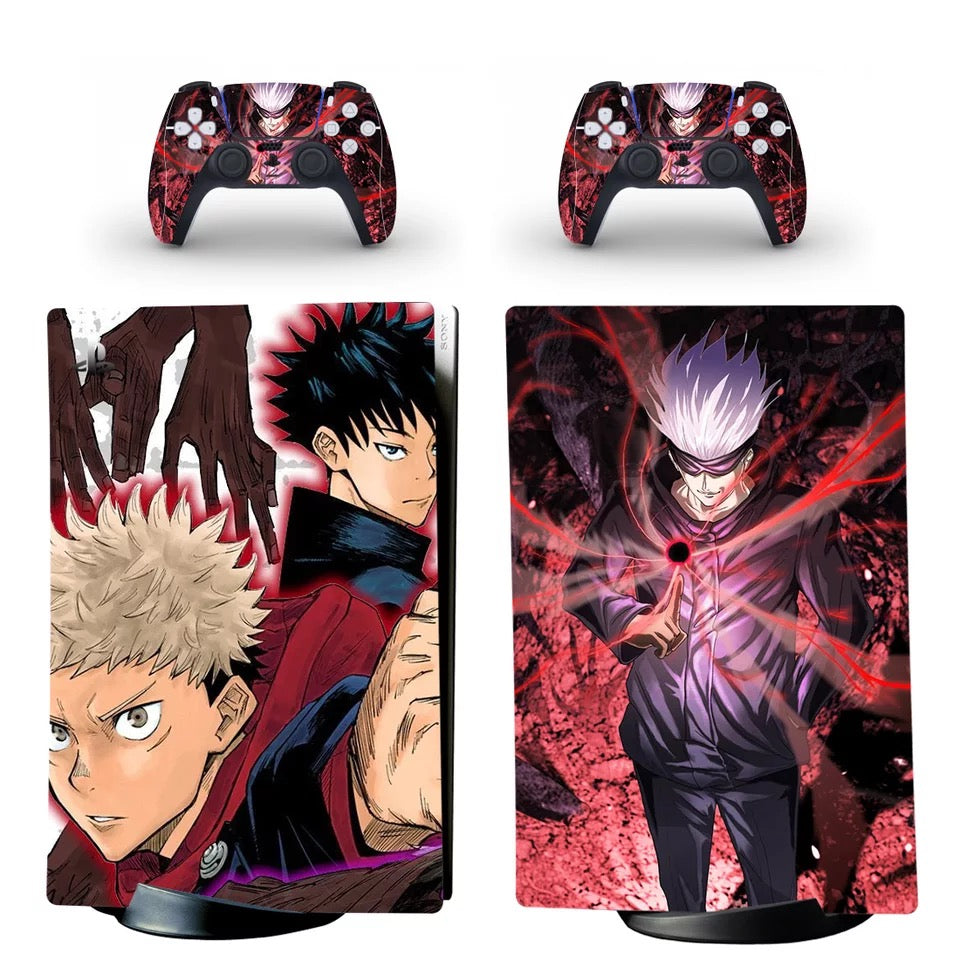 Jujutsu Kaisen PS5 Digital Edition Sticker,Cover