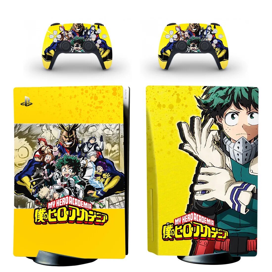 My Hero Academia PS5 Disc Edition Sticker, Cover