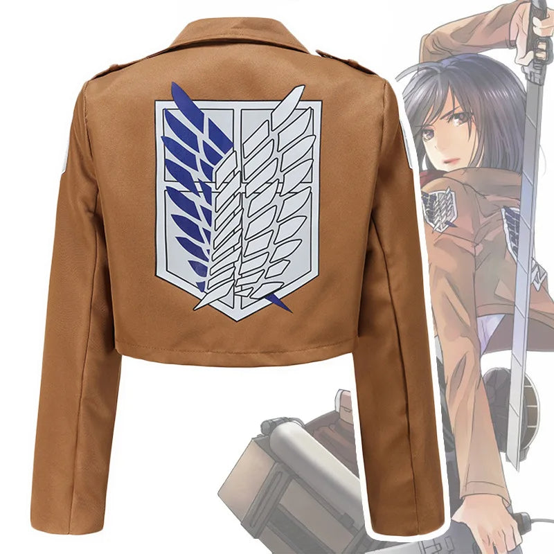 Attack on Titan Aufklärungstrupp Cosplay Jacke