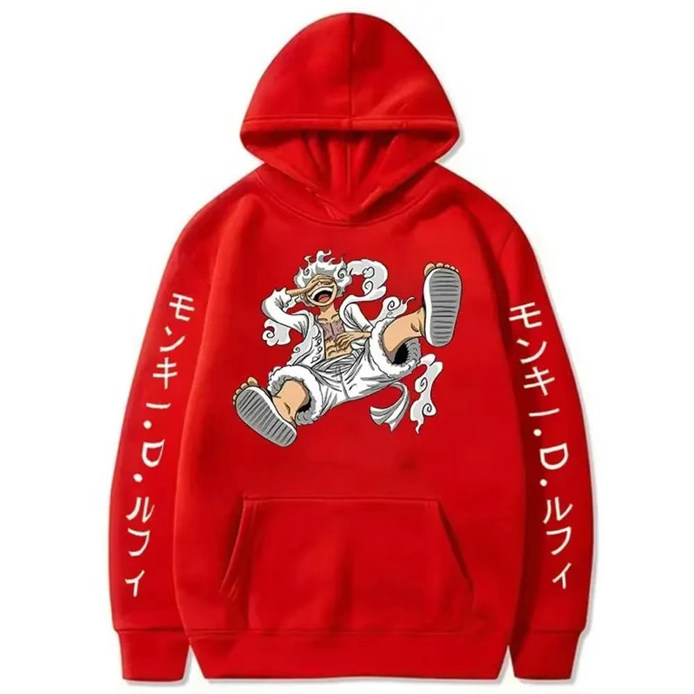 Felpe con cappuccio di One Piece Rufy