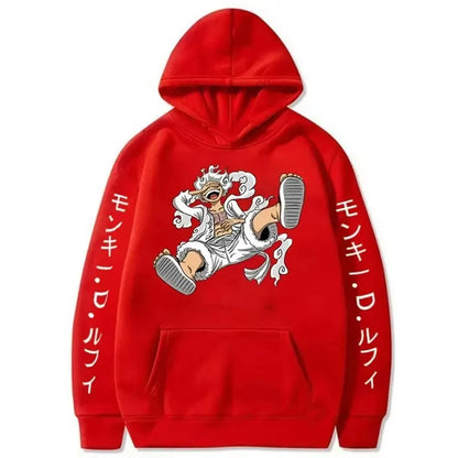 Felpe con cappuccio di One Piece Rufy